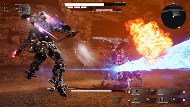 Daemon x Machina Titanic Scion — скриншот 3