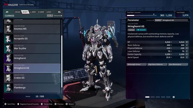 Daemon x Machina Titanic Scion — скриншот 4