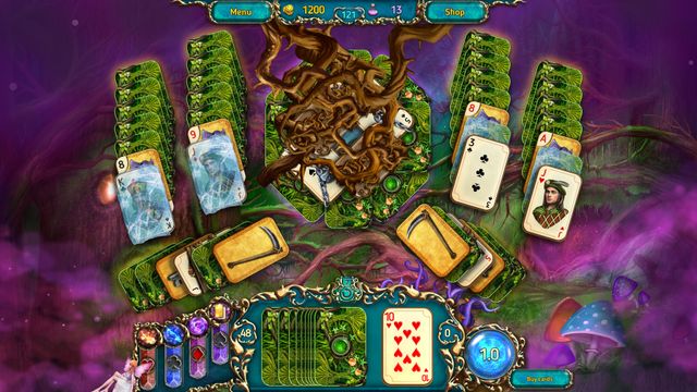 Dreamland Solitaire Dark Prophecy — скриншот 3