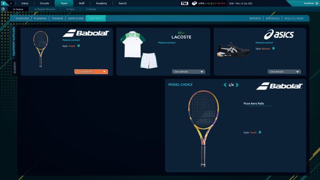 Tennis Manager 2021 — скриншот 4