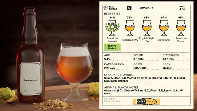Brewmaster Beer Brewing Simulator — скриншот 1
