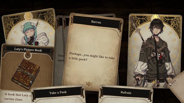 Voice of Cards: The Forsaken Maiden — screenshot 1