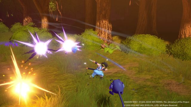 Infinity Strash DRAGON QUEST The Adventure of Dai — captura 2