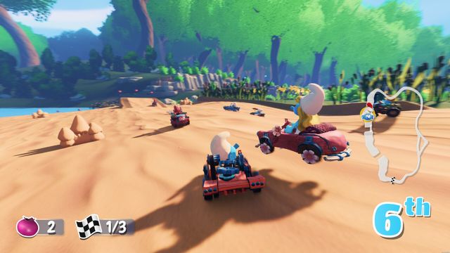 Smurfs Kart — скриншот 2