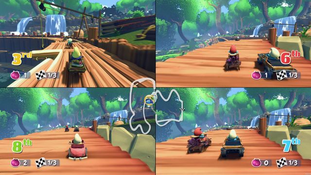 Smurfs Kart — скриншот 1