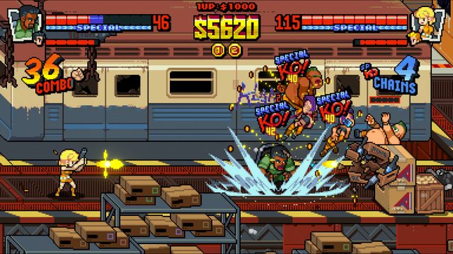 Double Dragon Gaiden Rise Of The Dragons — скриншот 2