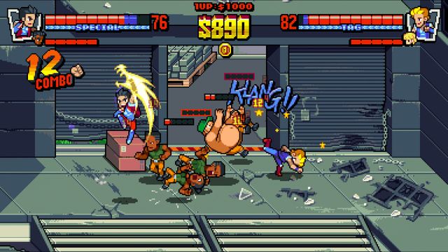 Double Dragon Gaiden Rise Of The Dragons — скриншот 1