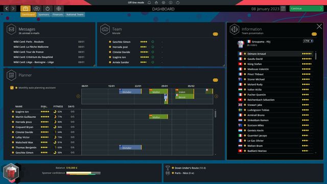 Pro Cycling Manager 2023 — скриншот 4
