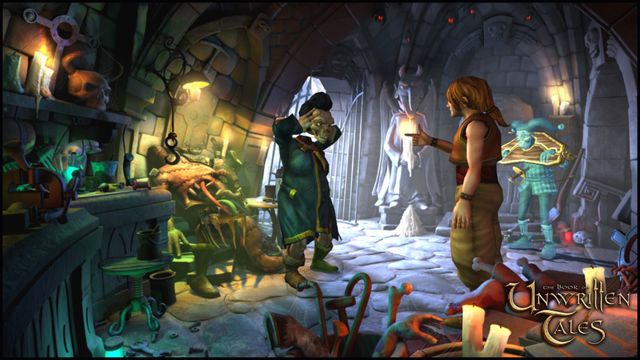 The Book of Unwritten Tales — скриншот 5