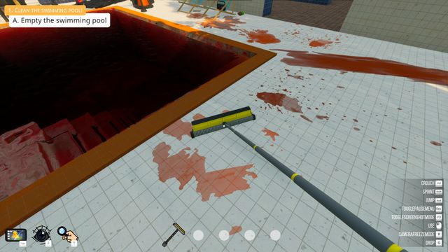 Pool Cleaning Simulator — captura 3