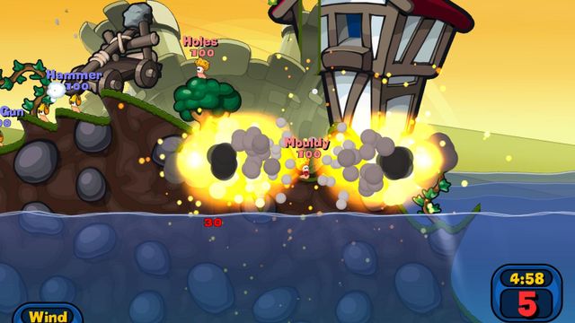 Worms Reloaded — скриншот 1