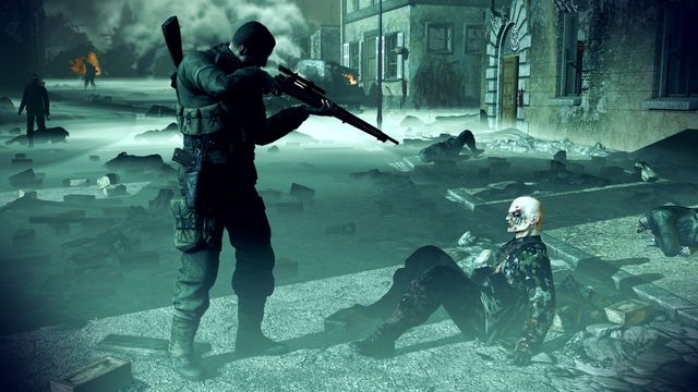 Sniper Elite Nazi Zombie Army — скриншот 1