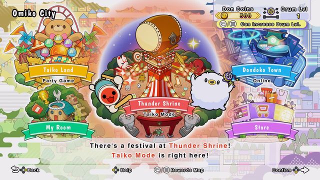Taiko no Tatsujin Rhythm Festival — captura 2