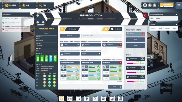 The Executive - Movie Industry Tycoon — screenshot 2