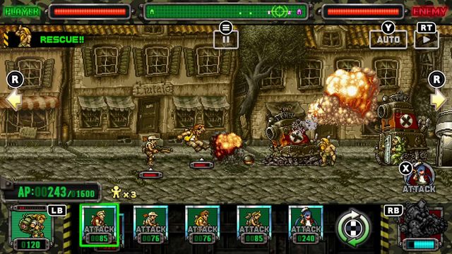 METAL SLUG ATTACK RELOADED — скриншот 1