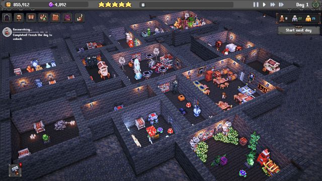Dungeon Tycoon — скриншот 1