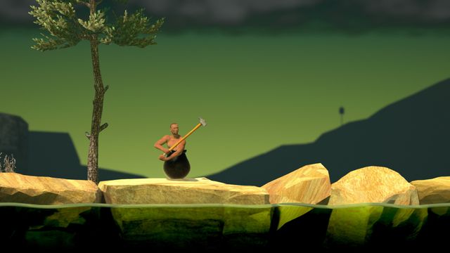 Getting Over It with Bennett Foddy — скриншот 1