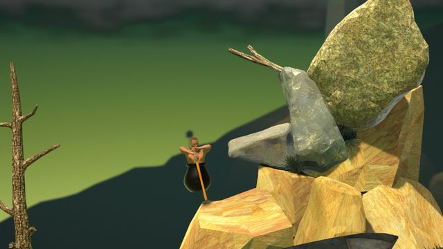 Getting Over It with Bennett Foddy — скриншот 4