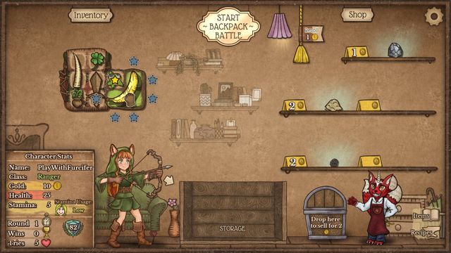 Backpack Battles — скриншот 1
