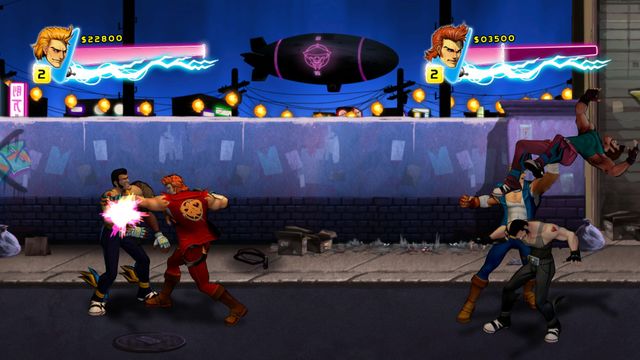 Double Dragon Neon — скриншот 1