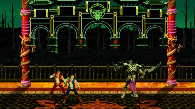 Double Dragon Neon — скриншот 5