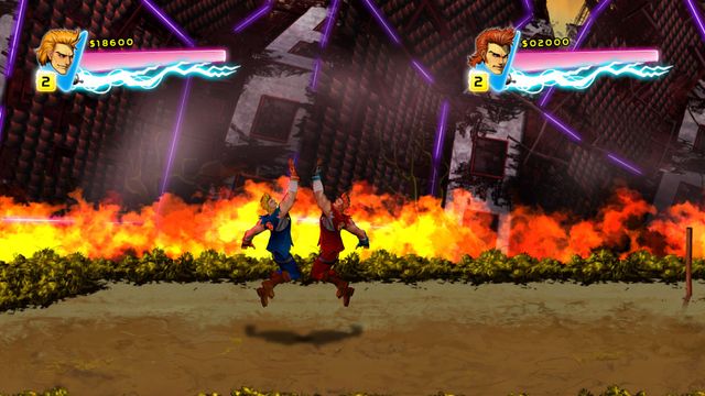 Double Dragon Neon — скриншот 2