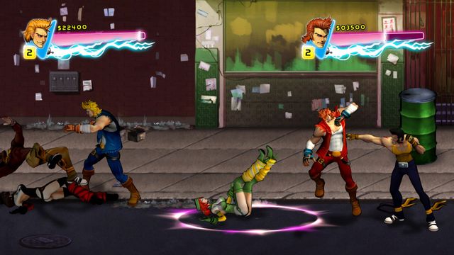 Double Dragon Neon — скриншот 4