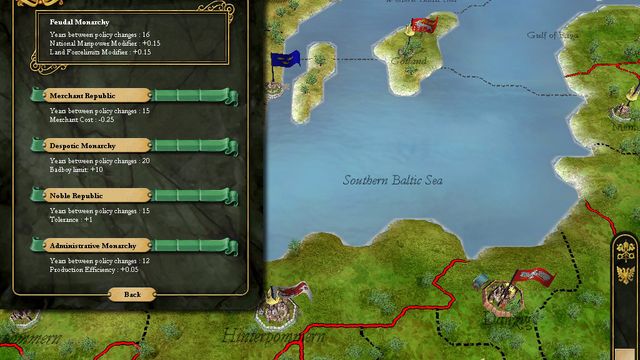 Europa Universalis III — скриншот 4