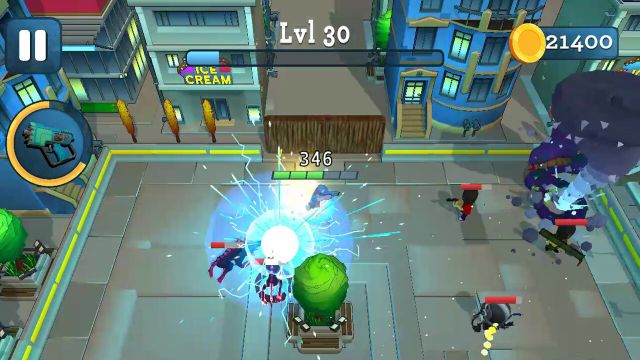 Rogue City Casual Top Down Shooter — скриншот 3