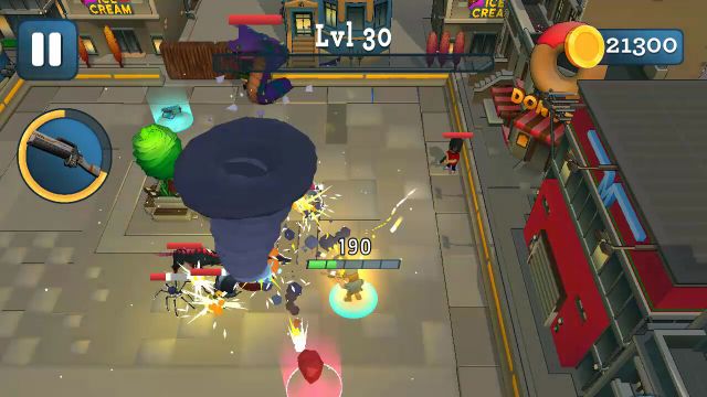 Rogue City Casual Top Down Shooter — скриншот 2