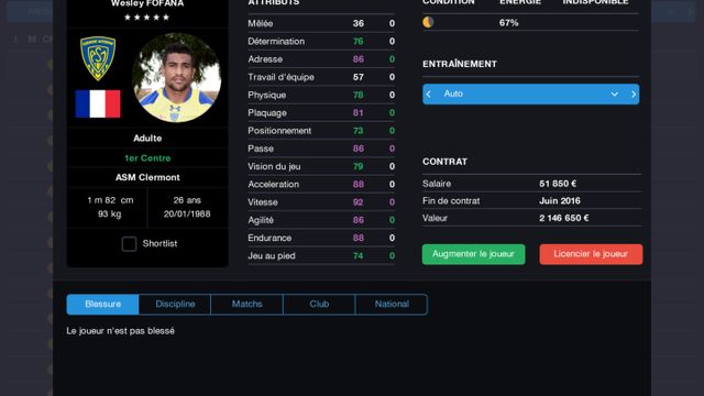 Pro Rugby Manager 2015 — скриншот 1