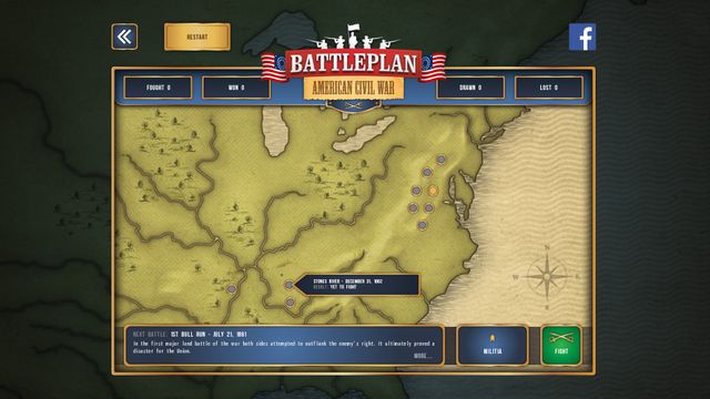 Battleplan American Civil War — скриншот 1