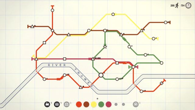Mini Metro — скриншот 2