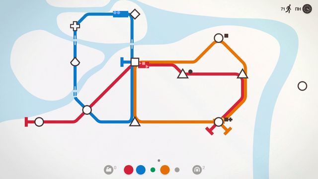 Mini Metro — скриншот 1