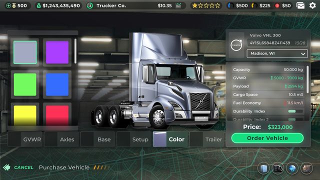 Truck Manager — скриншот 3