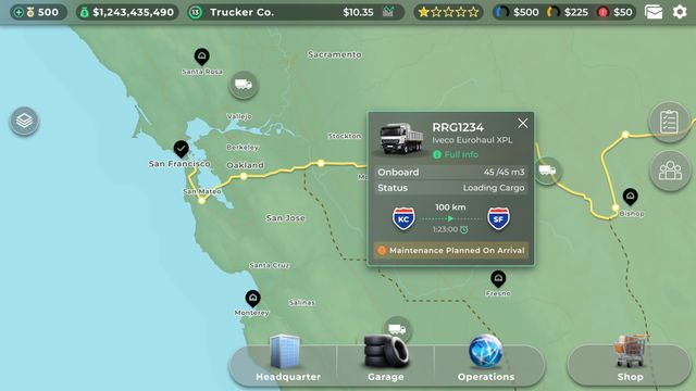 Truck Manager — скриншот 2