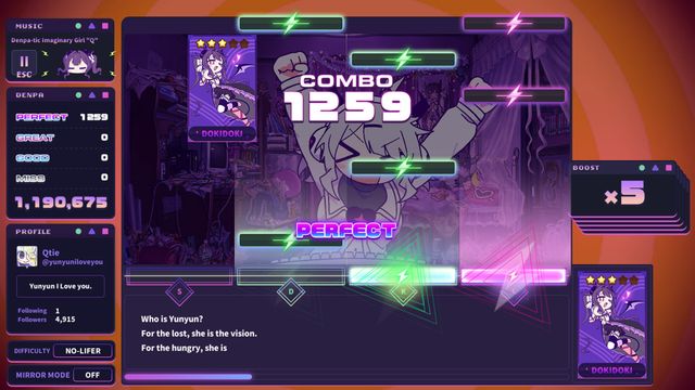 Yunyun Syndrome Rhythm Psychosis — screenshot 2
