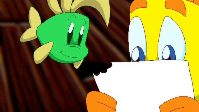 Freddi Fish 4 The Case of the Hogfish Rustlers of Briny Gulch — скриншот 1