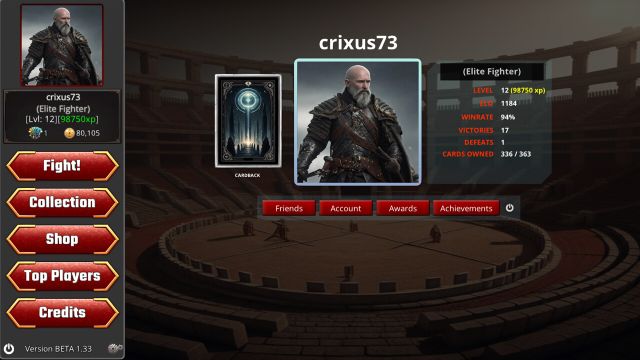 For the Glory of Gods TCG — screenshot 5