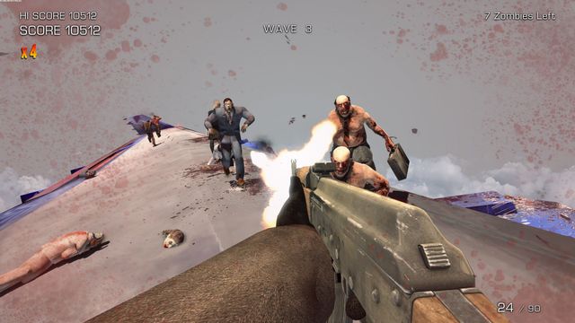 Zombies On A Plane — скриншот 5