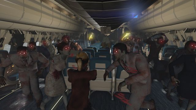 Zombies On A Plane — скриншот 2