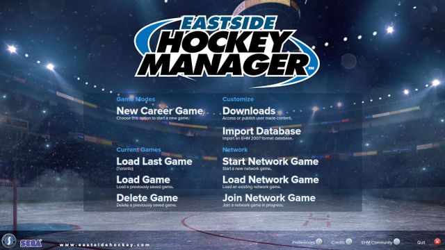 Eastside Hockey Manager — captura 1