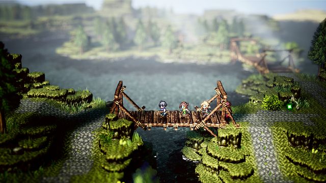 Octopath Traveler 0 — скриншот 4