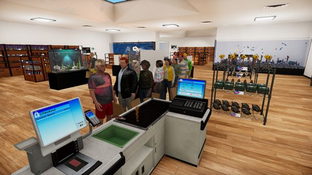 Aquatic Store Simulator — скриншот 1