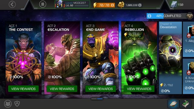 Marvel Contest of Champions — скриншот 6