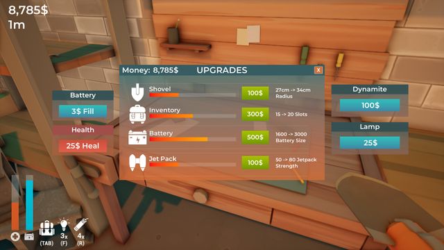 A Game About Digging A Hole — скриншот 3