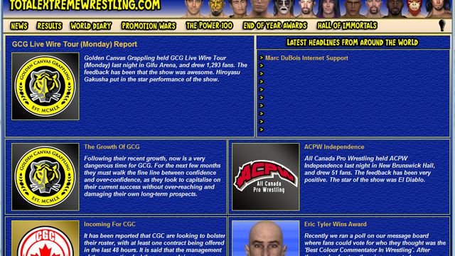 Total Extreme Wrestling 2010 — captura 2