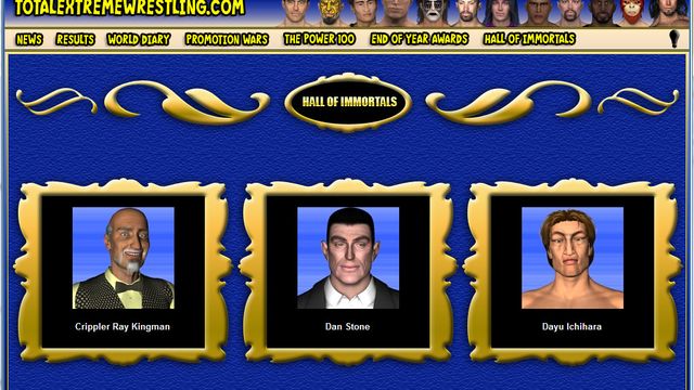Total Extreme Wrestling 2010 — captura 1