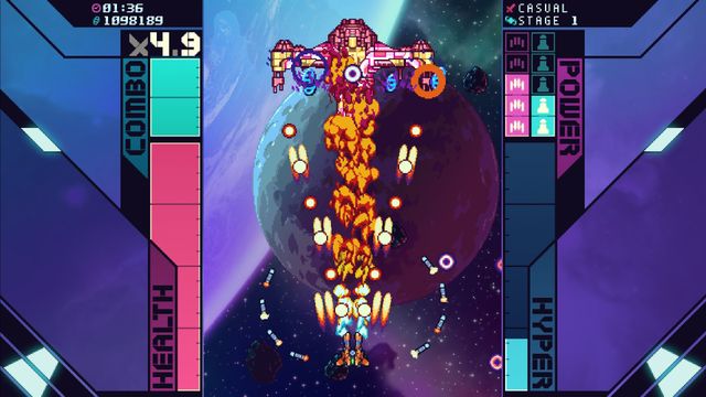 Super Galaxy Squadron EX Turbo — скриншот 5