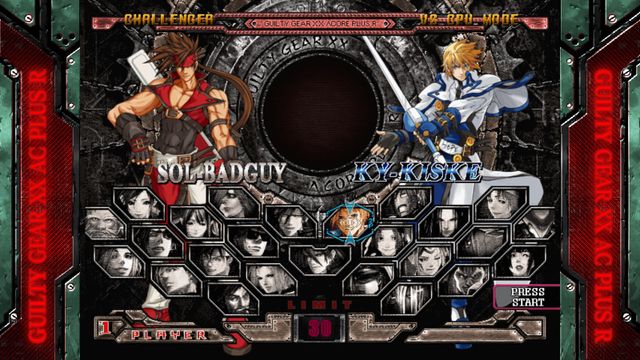 GUILTY GEAR XX ACCENT CORE PLUS R — captura 1